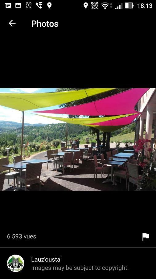 Bed and Breakfast Lauz'Oustal Montrodat Exterior foto